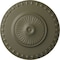 Ekena Millwork Lyon Ceiling Medallion (Fits Canopies up to 3 5/8"), Hand-Painted Spartan Stone, 23 1/2"OD x 3 1/4"P CM23LYSSF - alternate 1